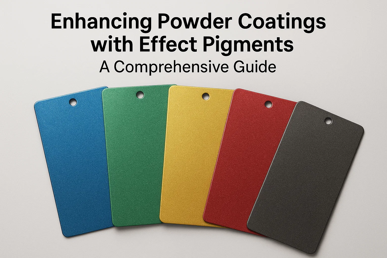 Enhancing Powder Coatings with Effect Pigments: A Comprehensive Guide