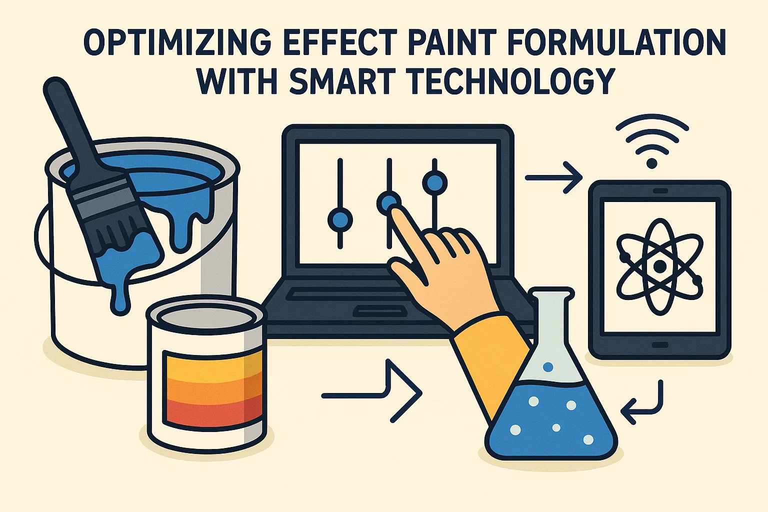 Optimizing Effect Paint Formulation with Smart Technology