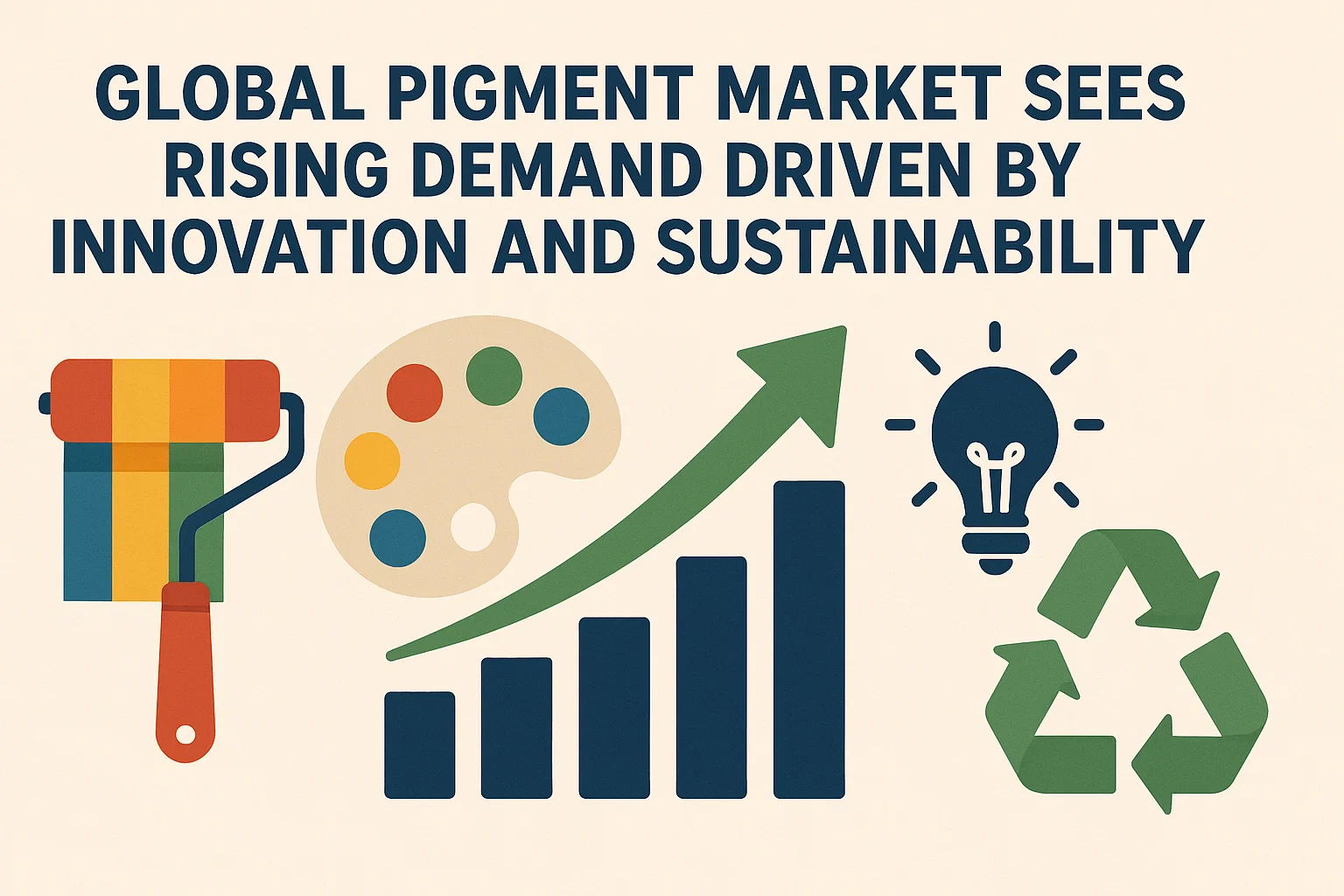 🎨 Global Pigment Market Sees Rising Demand Driven by Innovation and Sustainability