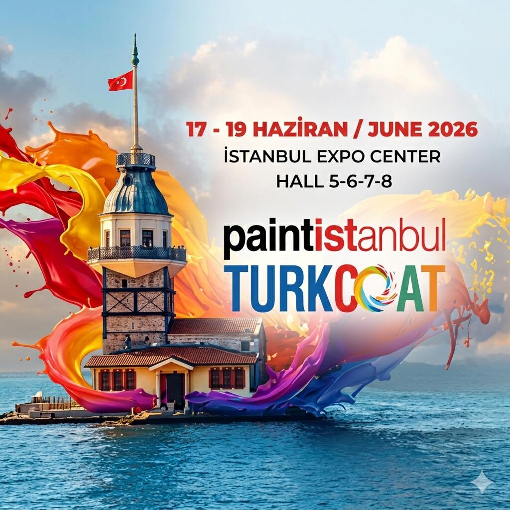 Warmly welcome your visiting at PAINTISTANBUL 2026 – Booth No.: 7E-07