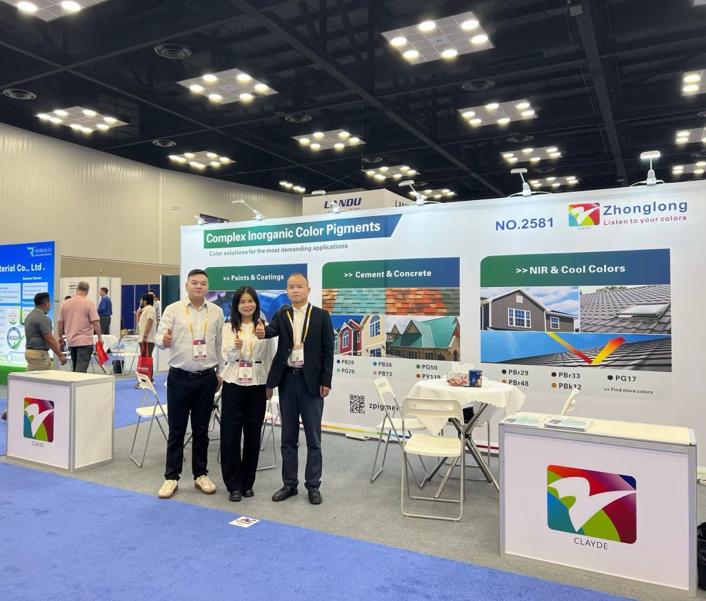 Welcome to the 2026 American Coatings Show! Zhonglong Materials — Booth No. FK 2581.
